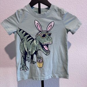Carter's Dino Bunny Graphic Tee - Light Blue